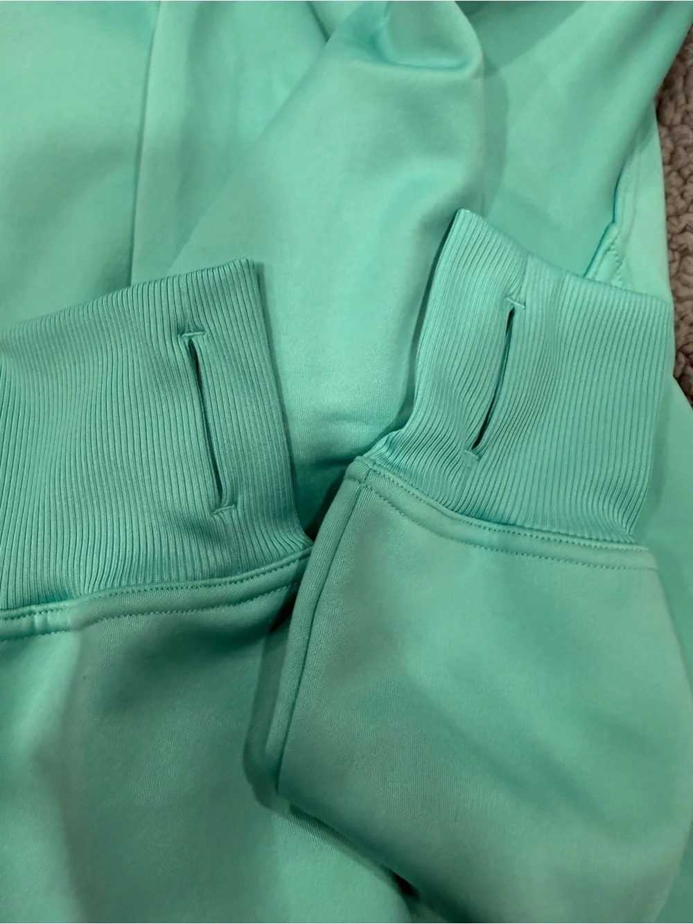 Nike Women's Teal Full-Zip Hoodie Jacket